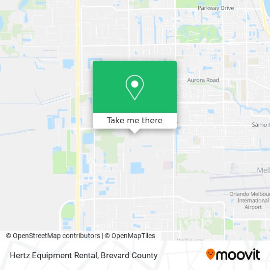 Hertz Equipment Rental map