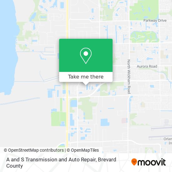 A and S Transmission and Auto Repair map