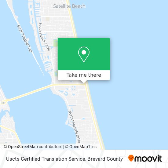 Uscts Certified Translation Service map
