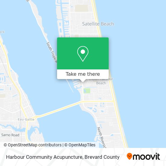 Harbour Community Acupuncture map