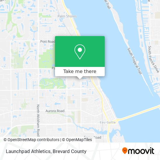 Launchpad Athletics map