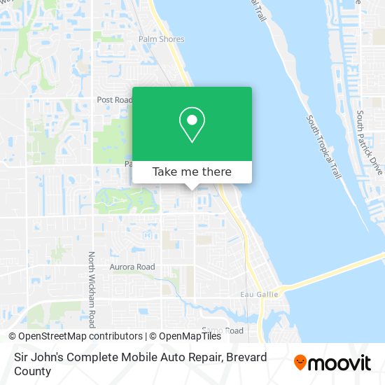 Sir John's Complete Mobile Auto Repair map