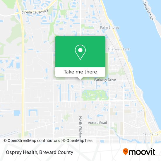 Osprey Health map