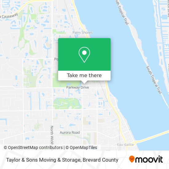Mapa de Taylor & Sons Moving & Storage