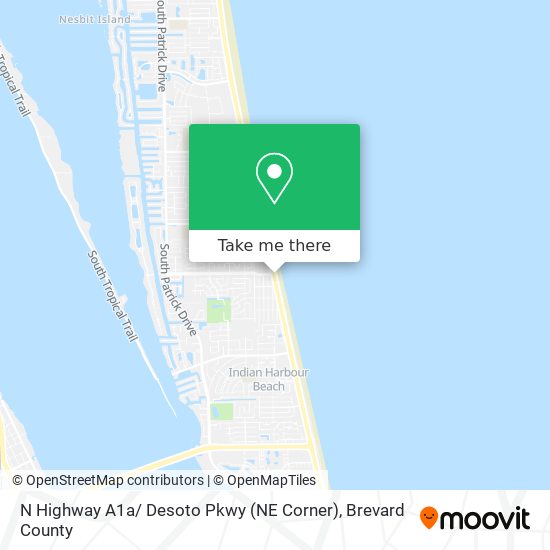 N Highway A1a/ Desoto Pkwy (NE Corner) map