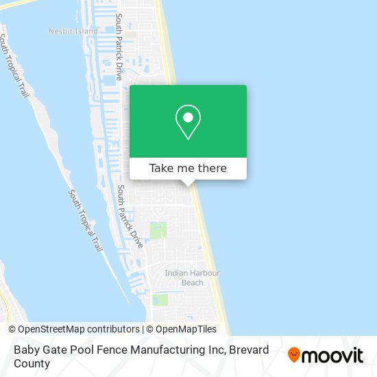 Baby Gate Pool Fence Manufacturing Inc map