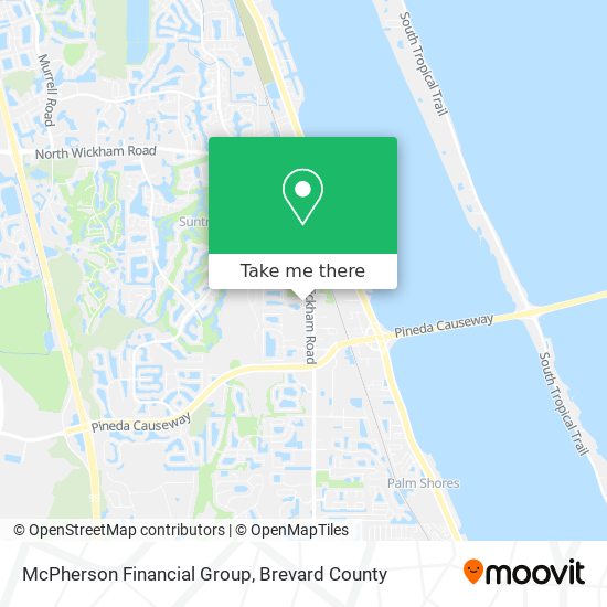 McPherson Financial Group map