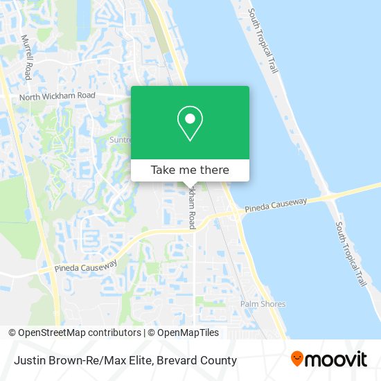 Justin Brown-Re/Max Elite map