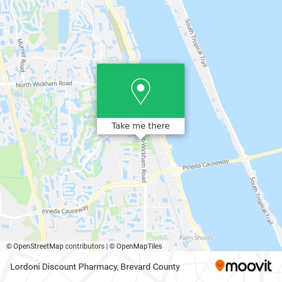 Lordoni Discount Pharmacy map