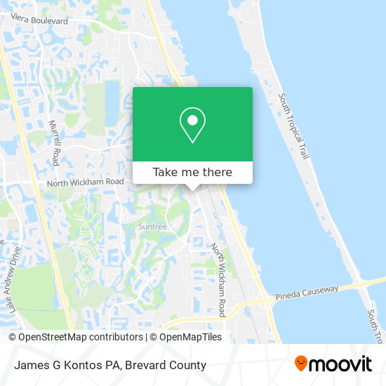 James G Kontos PA map