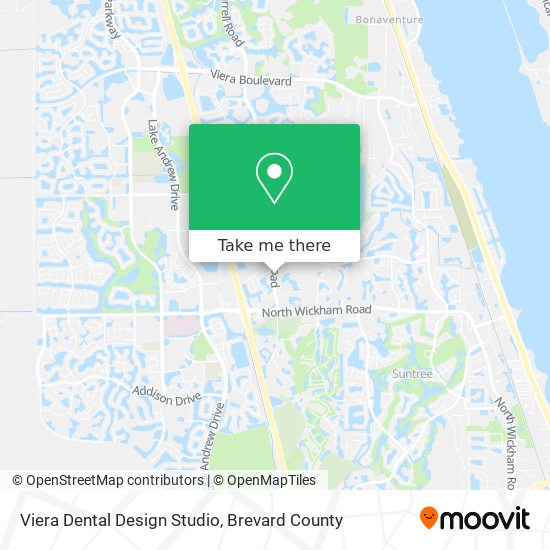 Viera Dental Design Studio map