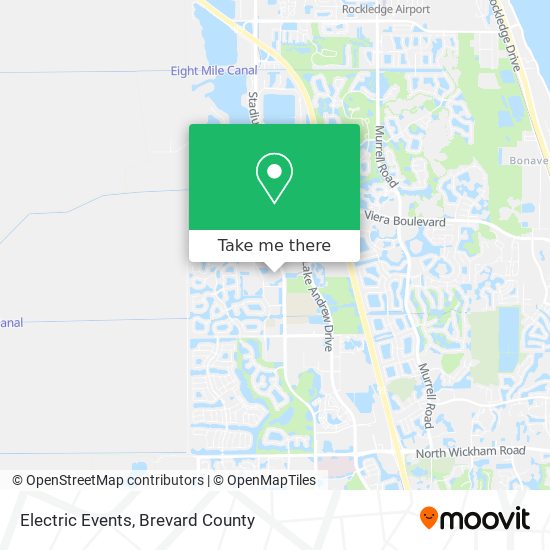 Electric Events map