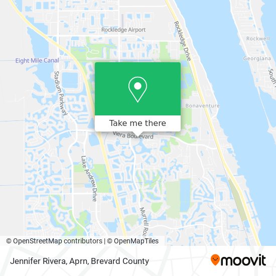 Jennifer Rivera, Aprn map