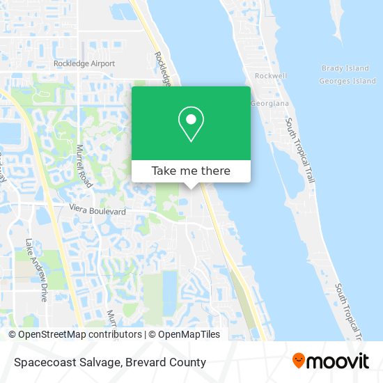 Spacecoast Salvage map