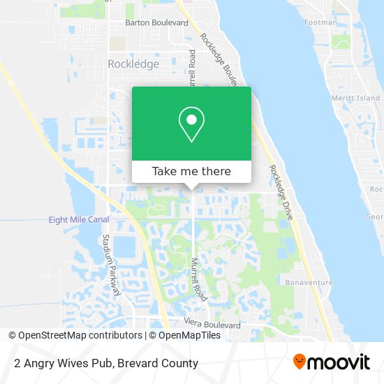 Mapa de 2 Angry Wives Pub
