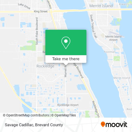 Savage Cadillac map