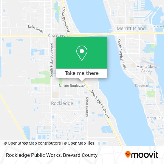 Mapa de Rockledge Public Works