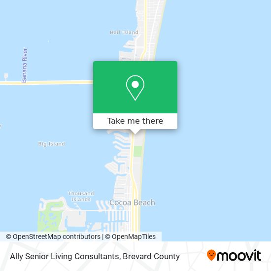 Ally Senior Living Consultants map