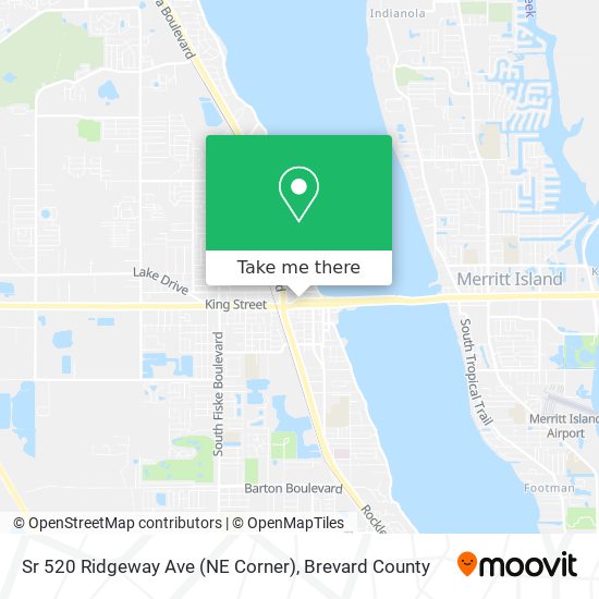 Mapa de Sr 520 Ridgeway Ave (NE Corner)