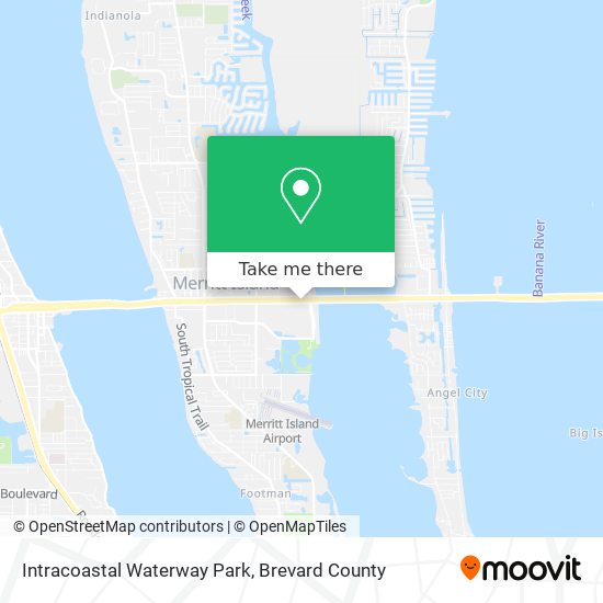 Intracoastal Waterway Park map