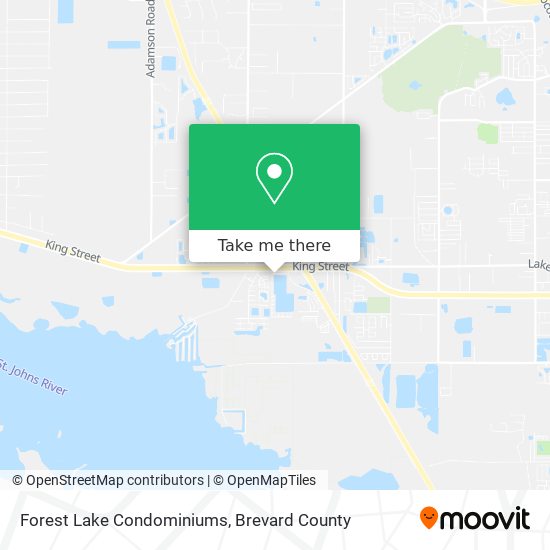 Forest Lake Condominiums map