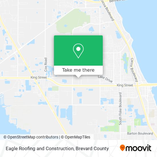 Mapa de Eagle Roofing and Construction