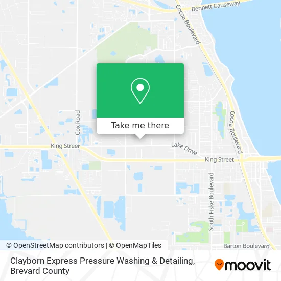 Clayborn Express Pressure Washing & Detailing map