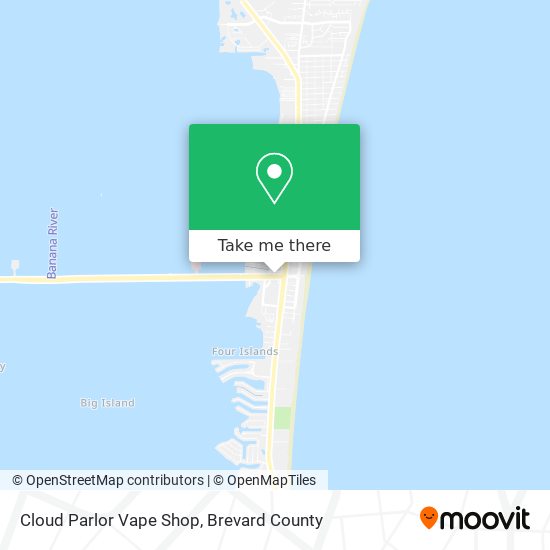 Cloud Parlor Vape Shop map