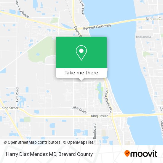 Mapa de Harry Diaz Mendez MD
