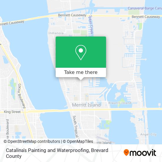 Catalina's Painting and Waterproofing map