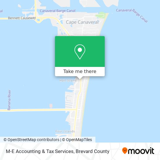 M-E Accounting & Tax Services map