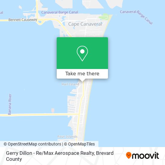 Gerry Dillon - Re / Max Aerospace Realty map