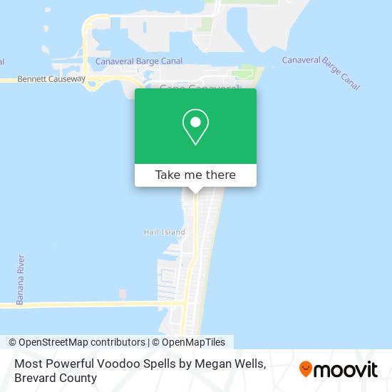 Most Powerful Voodoo Spells by Megan Wells map
