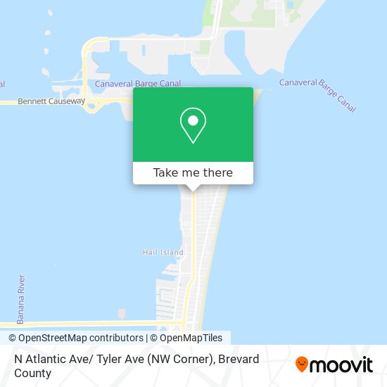 N Atlantic Ave/ Tyler Ave (NW Corner) map