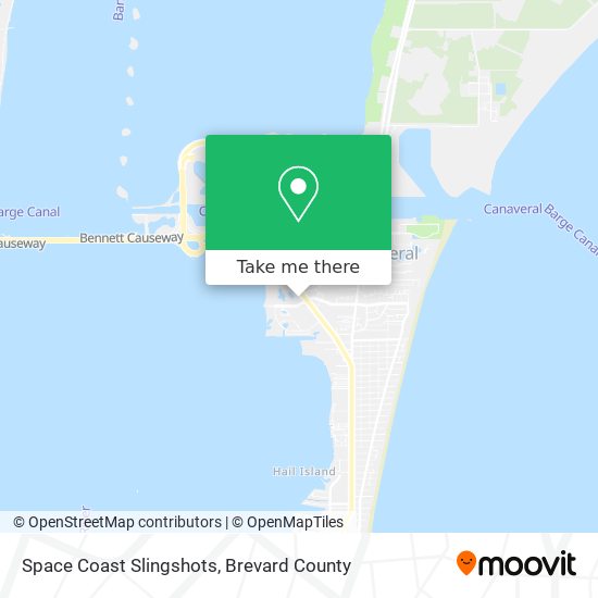 Mapa de Space Coast Slingshots
