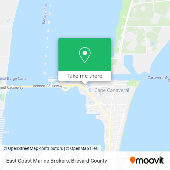 Mapa de East Coast Marine Brokers
