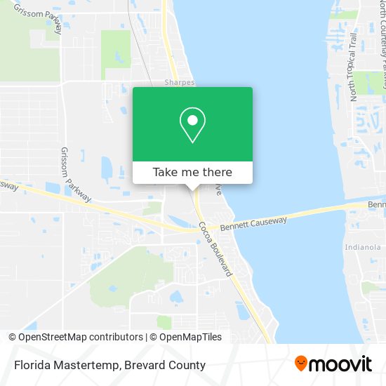 Florida Mastertemp map