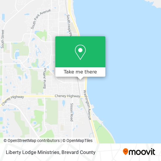 Liberty Lodge Ministries map