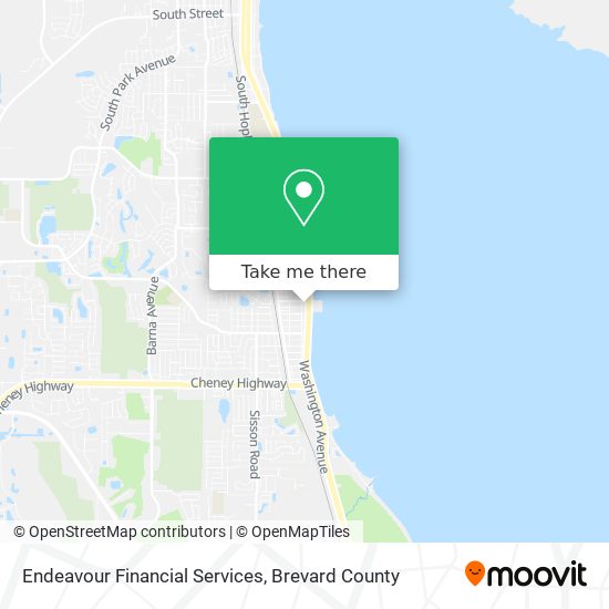 Endeavour Financial Services map