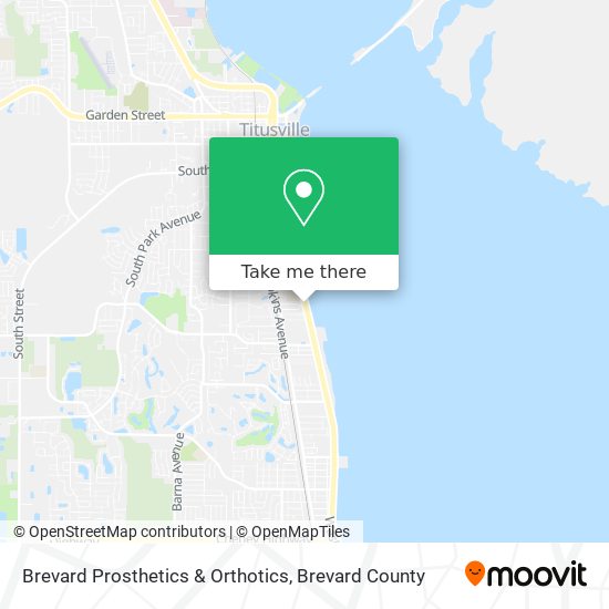 Brevard Prosthetics & Orthotics map