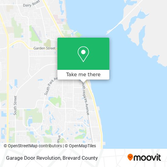 Mapa de Garage Door Revolution