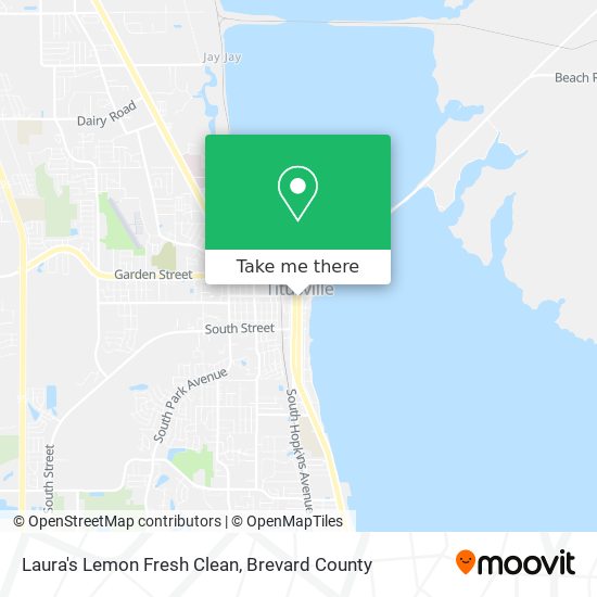 Laura's Lemon Fresh Clean map