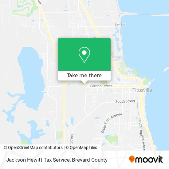 Jackson Hewitt Tax Service map