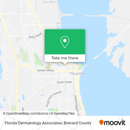 Florida Dermatology Associates map