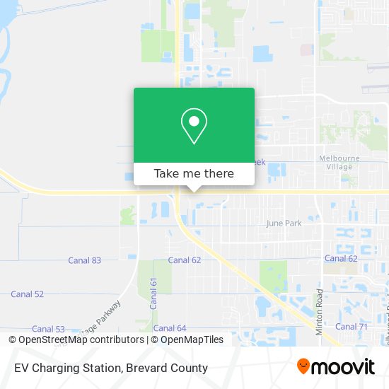 EV Charging Station map