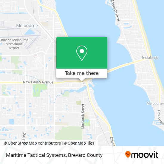 Maritime Tactical Systems map