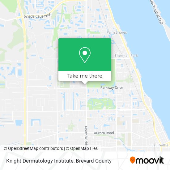 Knight Dermatology Institute map