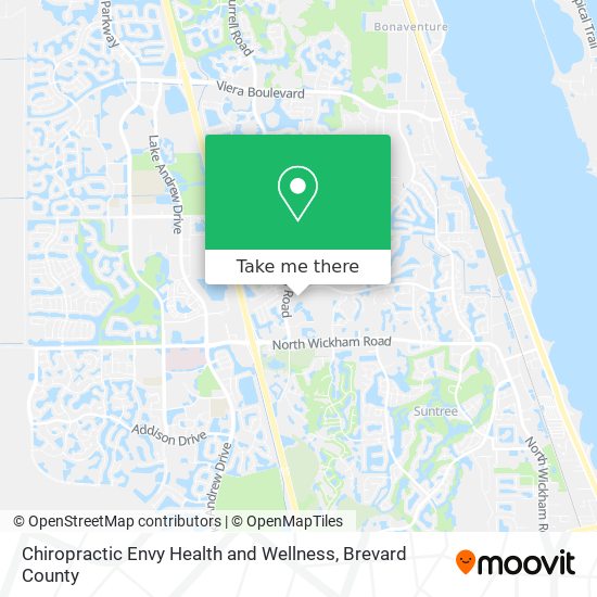 Mapa de Chiropractic Envy Health and Wellness