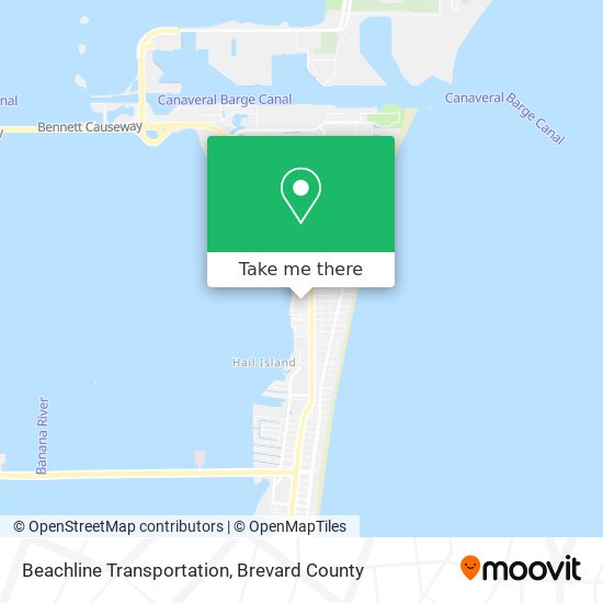 Beachline Transportation map