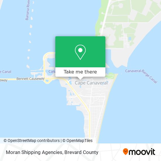 Mapa de Moran Shipping Agencies